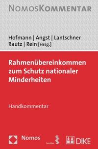 Vorderes Coverbild Rahmenübereinkommen zum Schutz nationaler Minderheiten