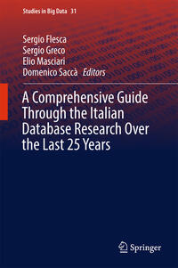 Vorderes Coverbild A Comprehensive Guide Through the Italian Database Research Over the Last 25 Years