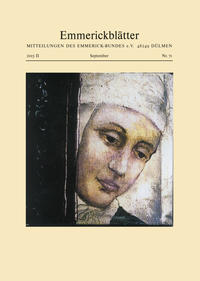 Vorderes Coverbild Emmerickblätter, Nr. 71 (September 2015)