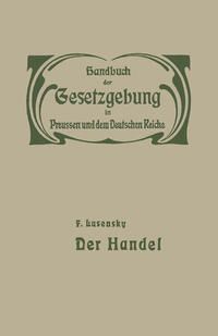 Vorderes Coverbild Handel und Gewerbe
