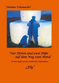 Vorderes Coverbild Vier Pfoten und zwei Füße auf dem Weg zum Mond