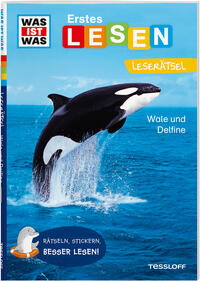 Vorderes Coverbild WAS IST WAS Erstes Lesen. Leserätsel Wale und Delfine