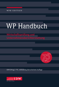 Vorderes Coverbild WP Handbuch, 19. Auflage