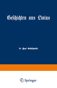 Vorderes Coverbild Geschichten aus Livius mit Ergänzungen aus griechischen Schriftstellern