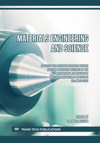 Vorderes Coverbild Materials Engineering and Science