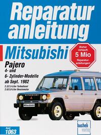 Vorderes Coverbild Mitsubishi Pajero, 4-Zyl-Modelle und 6-Zyl-Modelle ab Sept.82