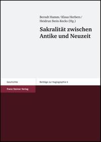 Vorderes Coverbild Sakralität zwischen Antike und Neuzeit