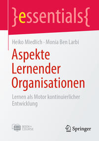 Vorderes Coverbild Aspekte Lernender Organisationen