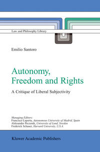 Vorderes Coverbild Autonomy, Freedom and Rights