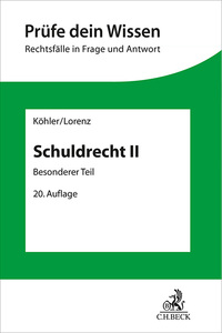 Vorderes Coverbild Prüfe dein Wissen / Schuldrecht II
