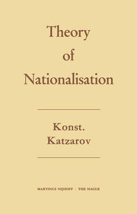 Vorderes Coverbild The Theory of Nationalisation