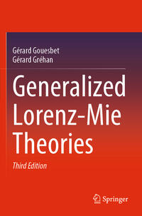 Vorderes Coverbild Generalized Lorenz-Mie Theories