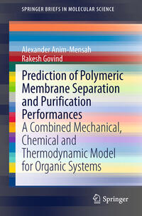 Vorderes Coverbild Prediction of Polymeric Membrane Separation and Purification Performances
