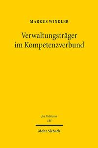 Vorderes Coverbild Verwaltungsträger im Kompetenzverbund