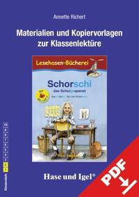 Vorderes Coverbild Begleitmaterial: Schorschi, das Schulgespenst / Silbenhilfe