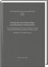Vorderes Coverbild Katalog der deutschsprachigen mittelalterlichen Handschriften