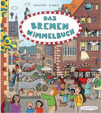 Vorderes Coverbild Das Bremen-Wimmelbuch