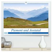 Vorderes Coverbild Piemont und Aostatal (hochwertiger Premium Wandkalender 2026 DIN A2 quer), Kunstdruck in Hochglanz
