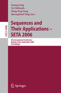 Vorderes Coverbild Sequences and Their Applications – SETA 2006