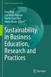 Vorderes Coverbild Sustainability in Business Education, Research and Practices