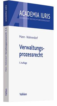Vorderes Coverbild Academia Iuris / Verwaltungsprozessrecht