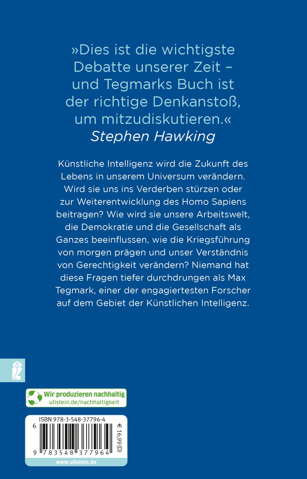 Rückseitencover Leben 3.0