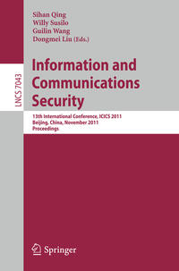 Vorderes Coverbild Information and Communication Security