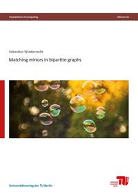 Vorderes Coverbild Matching minors in bipartite graphs