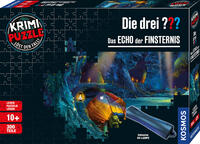 Vorderes Coverbild Krimipuzzle Die drei ??? Echo der Finsternis