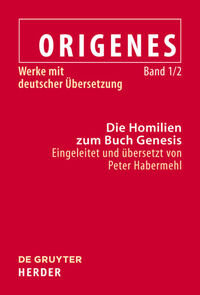 Vorderes Coverbild Die Homilien zum Buch Genesis