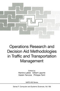 Vorderes Coverbild Operations Research and Decision Aid Methodologies in Traffic and Transportation Management