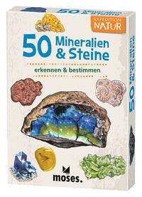 Vorderes Coverbild Exp Natur 50 Mineralien und Steine