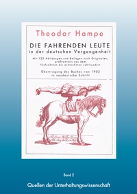 Vorderes Coverbild Fahrende Leute - Die fahrenden Leute in der deutschen Vergangenheit