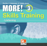 Vorderes Coverbild MORE! 3 Skills Training Listening, 3 Audio CDs