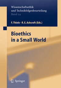 Vorderes Coverbild Bioethics in a Small World