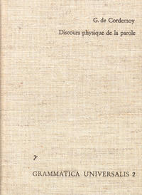 Vorderes Coverbild Discours Physique de la parole