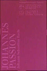Vorderes Coverbild Bach, Johann Sebastian: Johannes-Passion, BWV 245