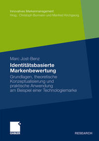Vorderes Coverbild Identitätsbasierte Markenbewertung