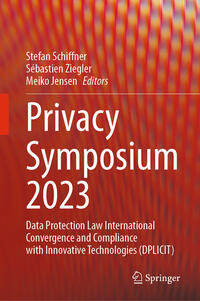 Vorderes Coverbild Privacy Symposium 2023