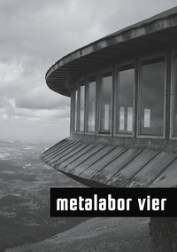Vorderes Coverbild metalabor vier