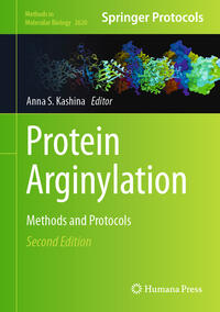 Vorderes Coverbild Protein Arginylation