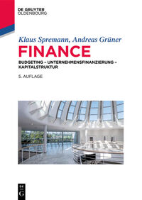 Vorderes Coverbild Finance