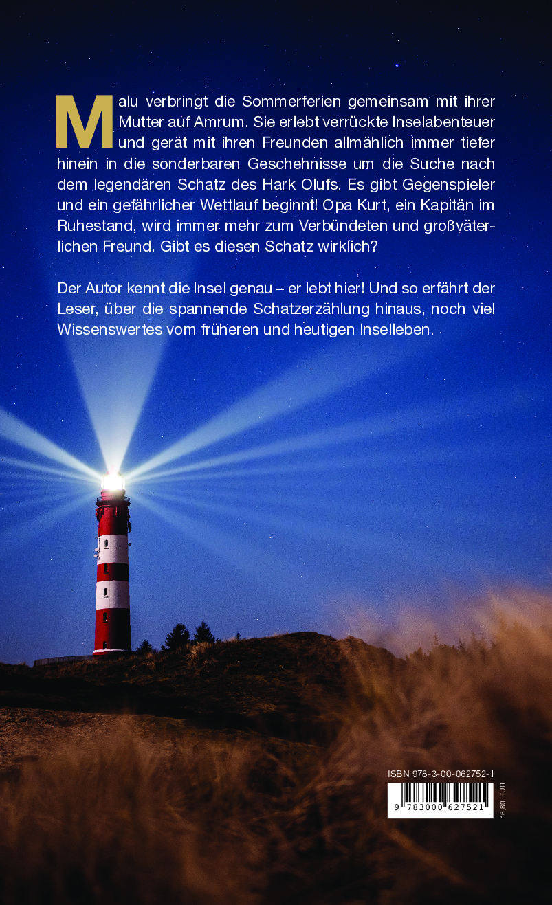 Rückseitencover Schatzfieber auf Amrum