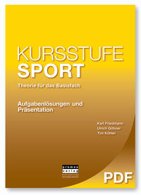 Vorderes Coverbild KURSSTUFE SPORT - Theorie für das Basisfach
