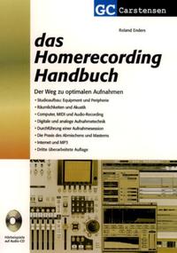 Vorderes Coverbild Das Homerecording Handbuch