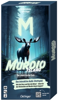 Vorderes Coverbild Murdio Island. Der elektrische Elch