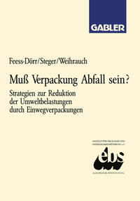 Vorderes Coverbild Muß Verpackung Abfall sein?