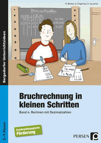 Vorderes Coverbild Bruchrechnung in kleinen Schritten 4