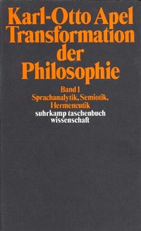 Vorderes Coverbild Transformation der Philosophie