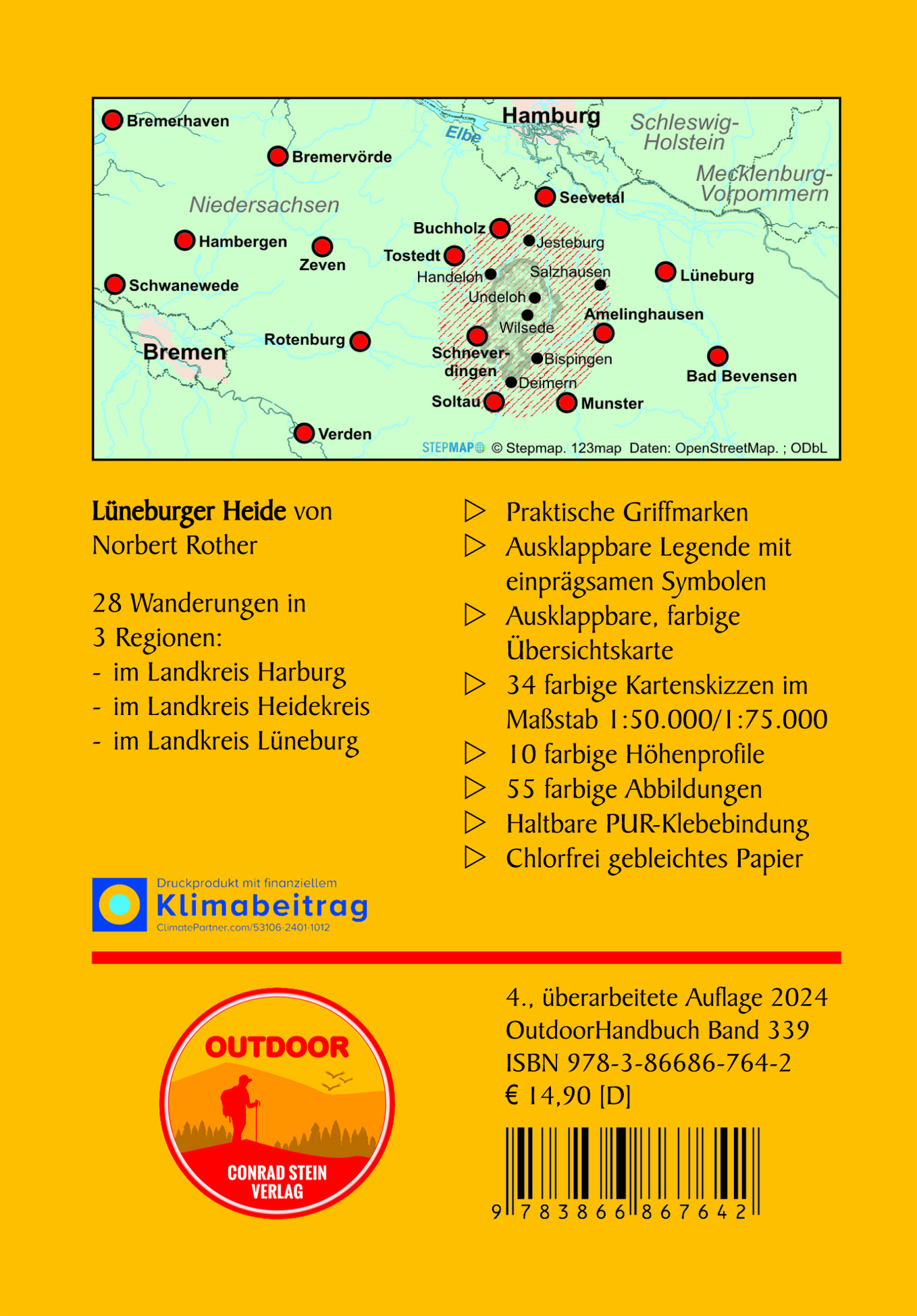 Rückseitencover Lüneburger Heide